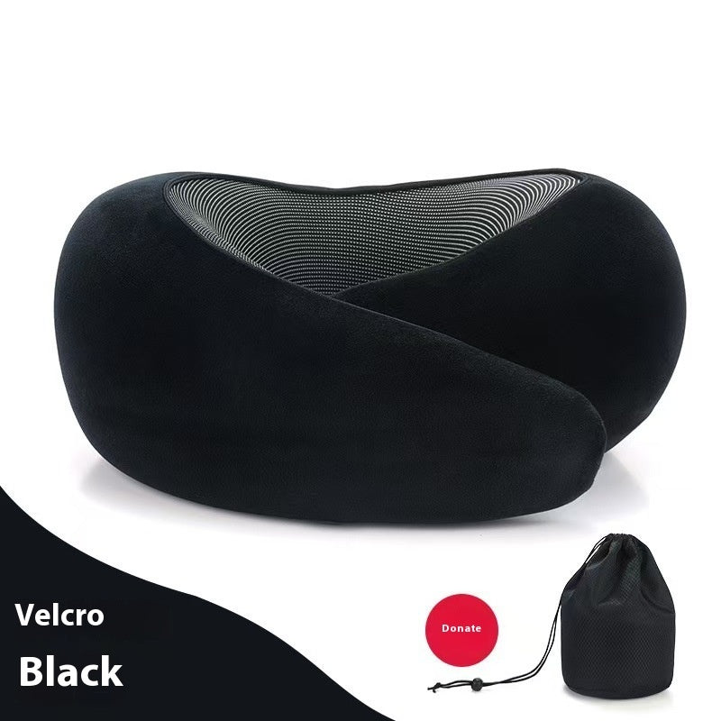 Adjustable Memory Foam Travel Neck Pillow
