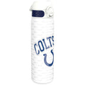 Leak Proof NFL Water Bottle, Stainless Steel, Indianapolis Colts, 600ml (20oz)
