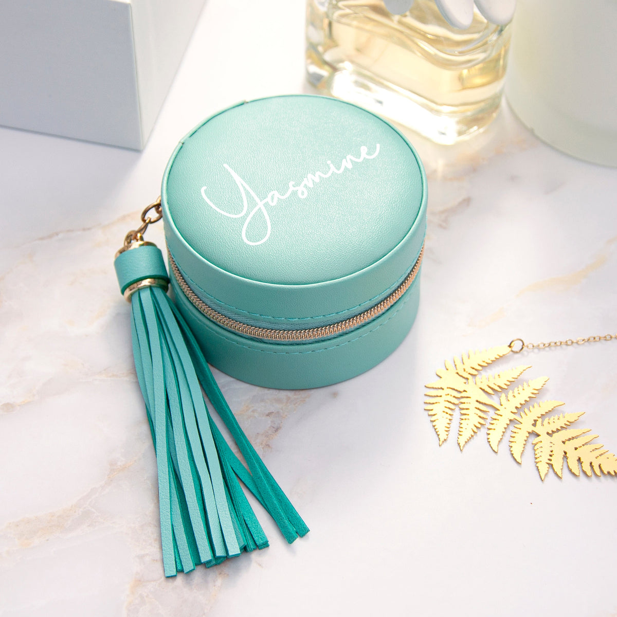 Personalised Travel Jewellery Case