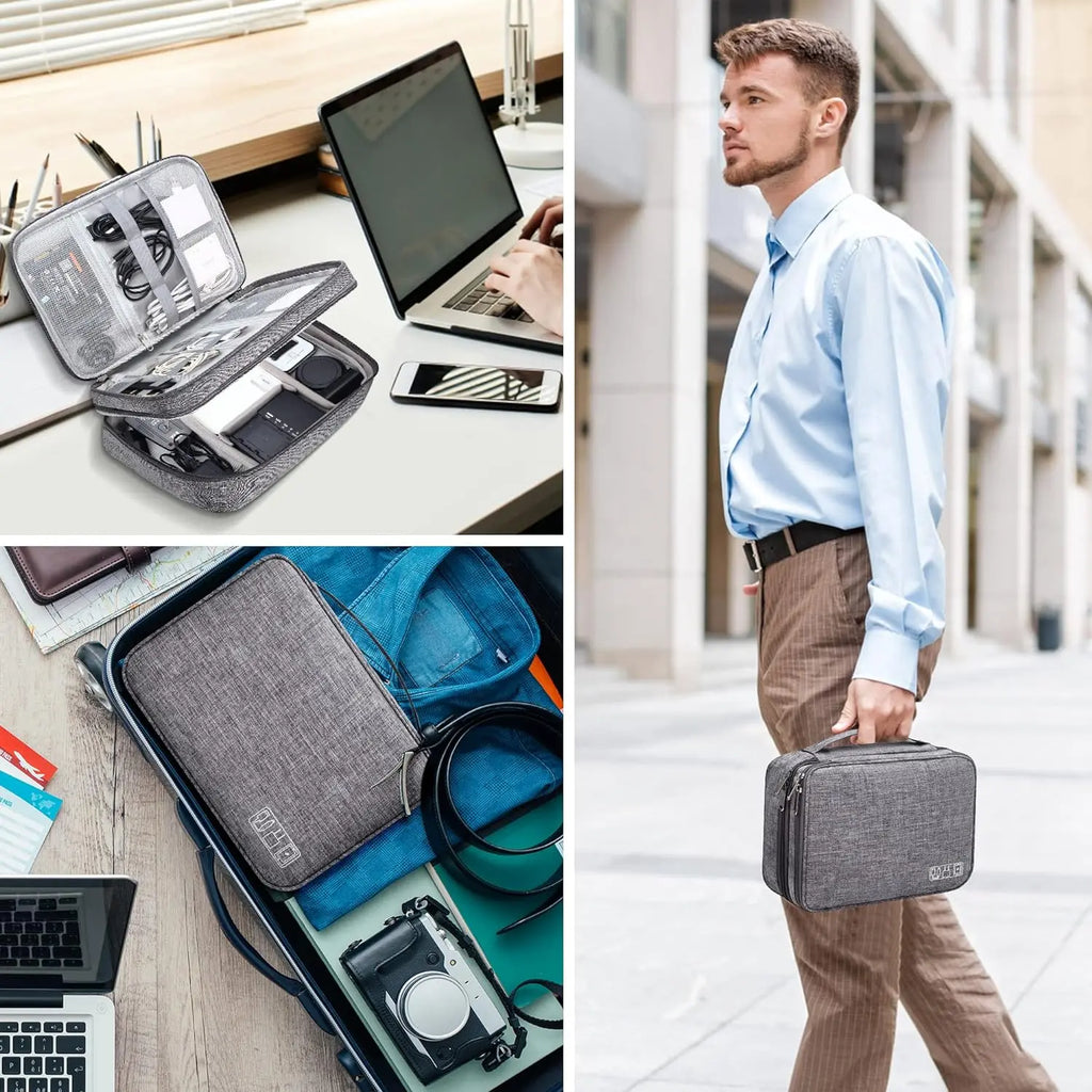 Travel Cable Organiser Pouch