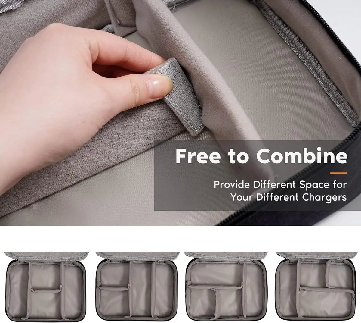 Travel Cable Organiser Pouch