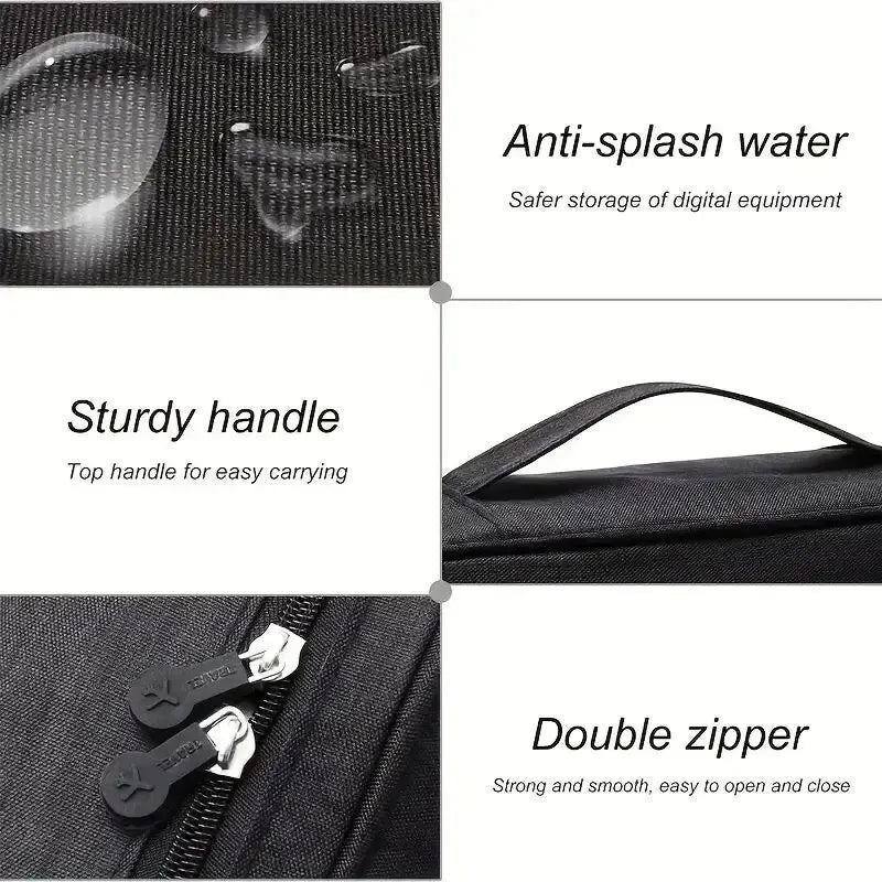 Travel Cable Organiser Pouch