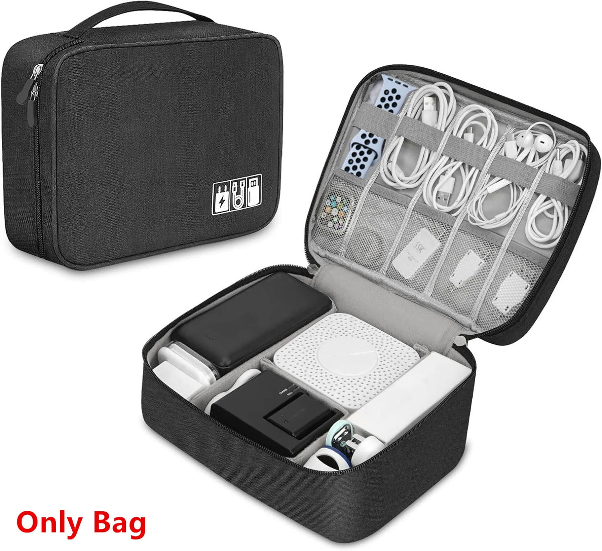 Travel Cable Organiser Pouch