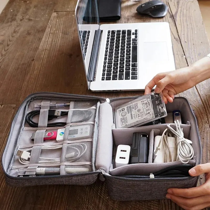 Travel Cable Organiser Pouch