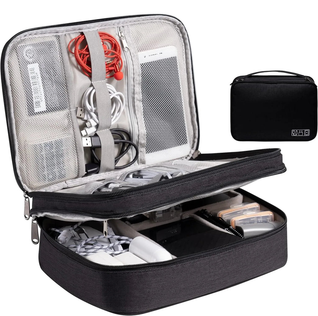Travel Cable Organiser Pouch