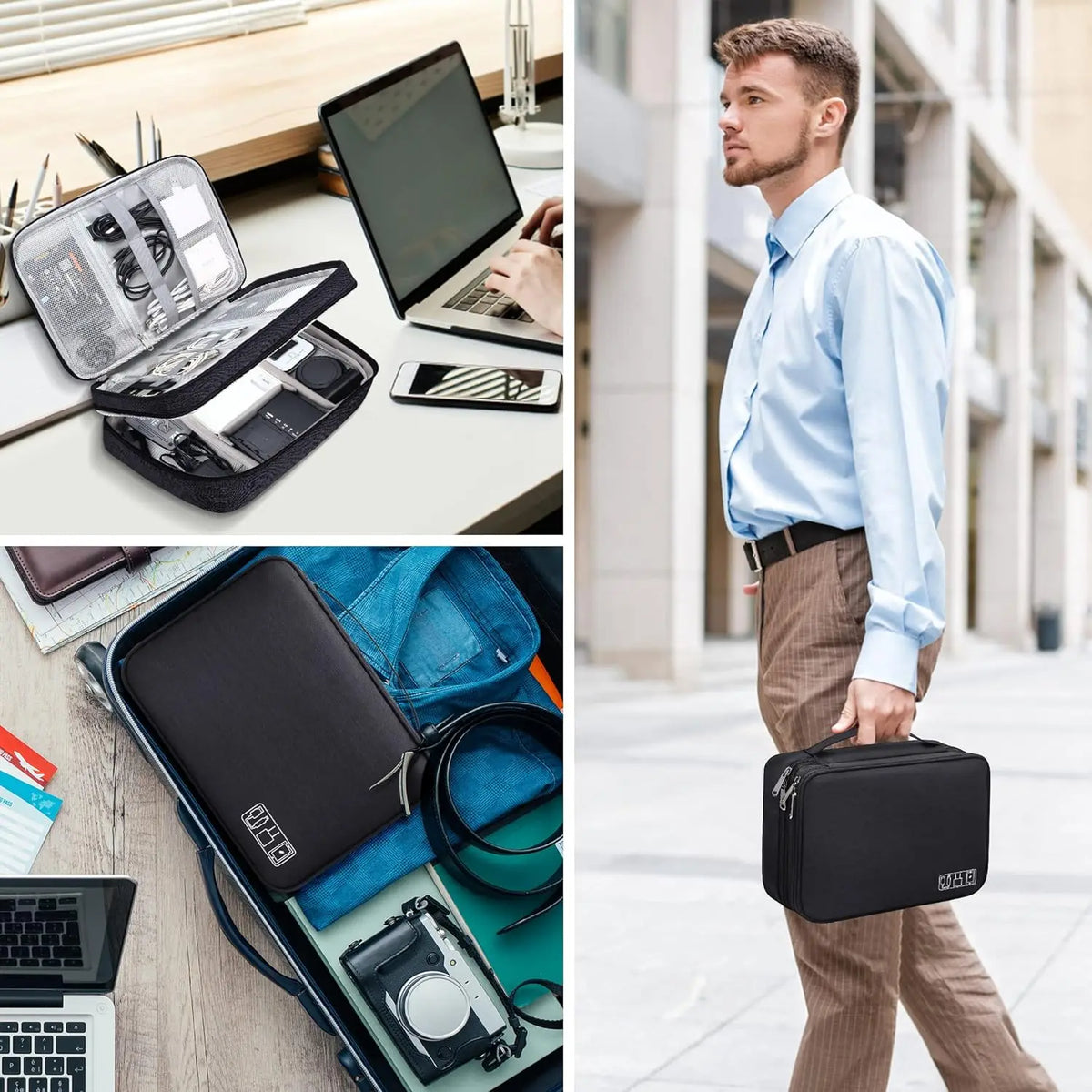 Travel Cable Organiser Pouch