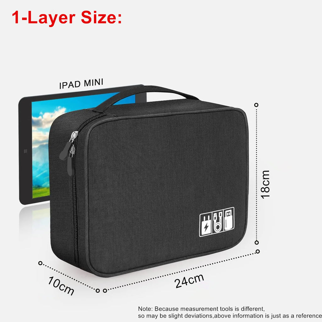 Travel Cable Organiser Pouch