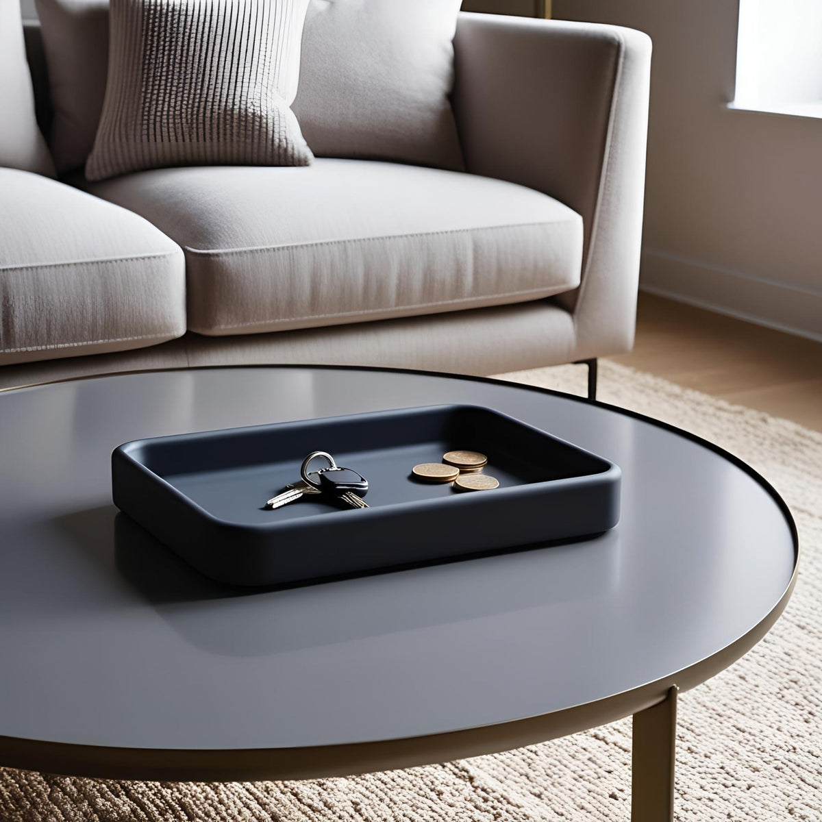 Modern Rectangular Catchall Tray