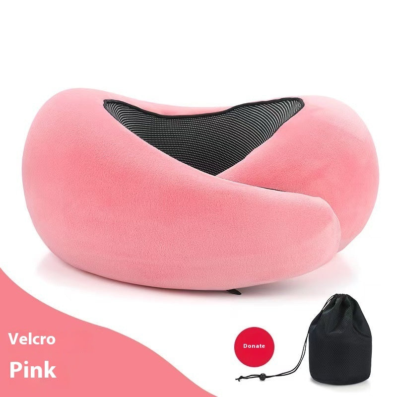 Adjustable Memory Foam Travel Neck Pillow