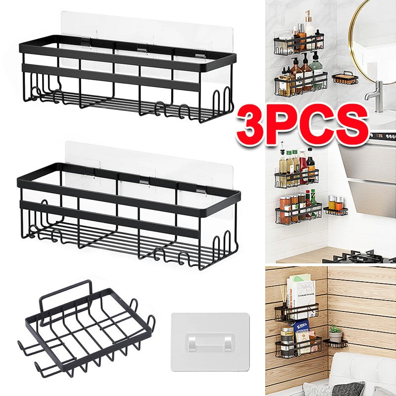 Adhesive Shower Organiser — 3 Piece Set