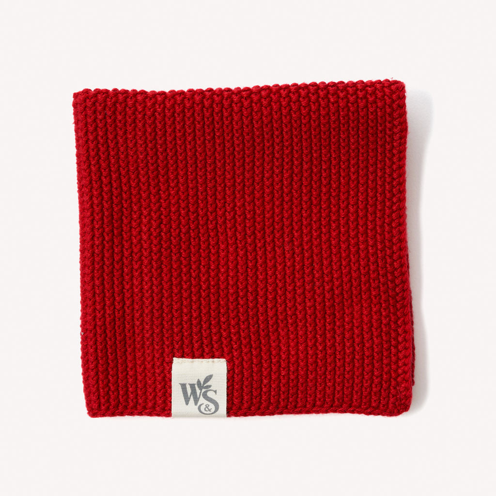 Organic Cotton Knitted Dishcloth