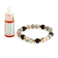 Lava Bead Aromatherapy Bracelet with Essential Oil - Balance