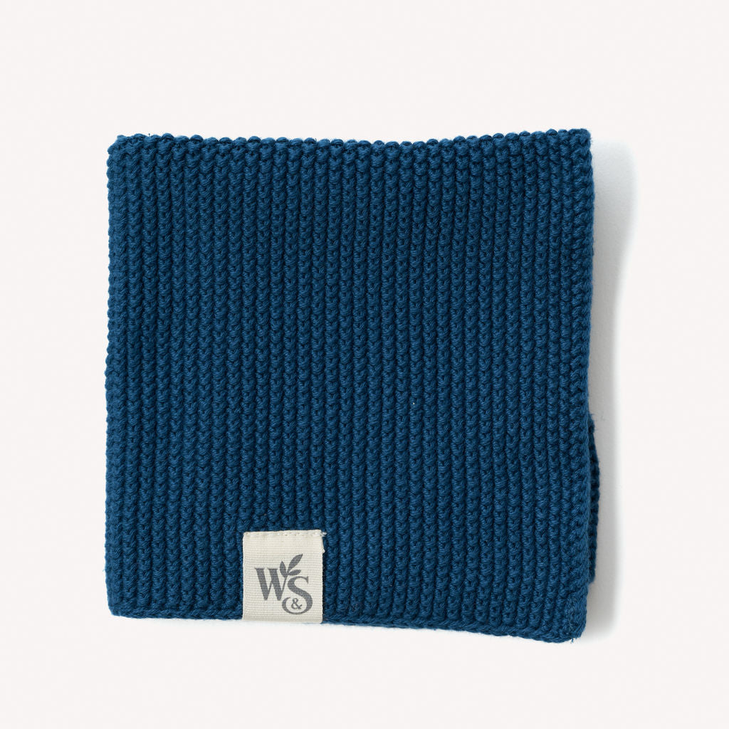 Organic Cotton Knitted Dishcloth