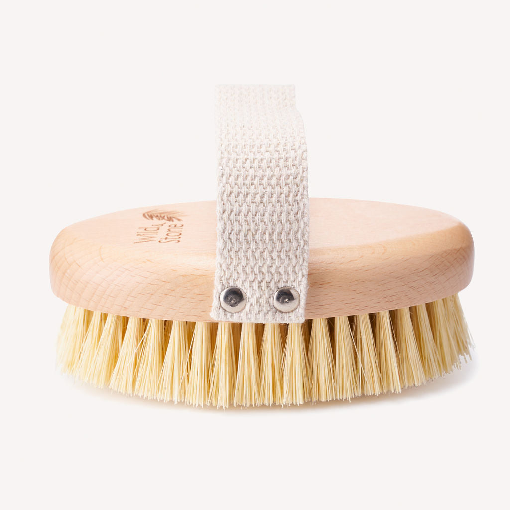 Natural Bristle Dry Body Brush