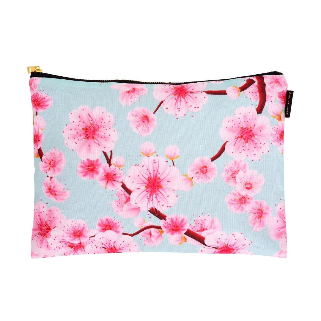 Accessories Bag - Cherry Blossom Print