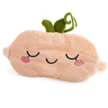Halloween Novelty Plush Sleep Mask - Pumpkin