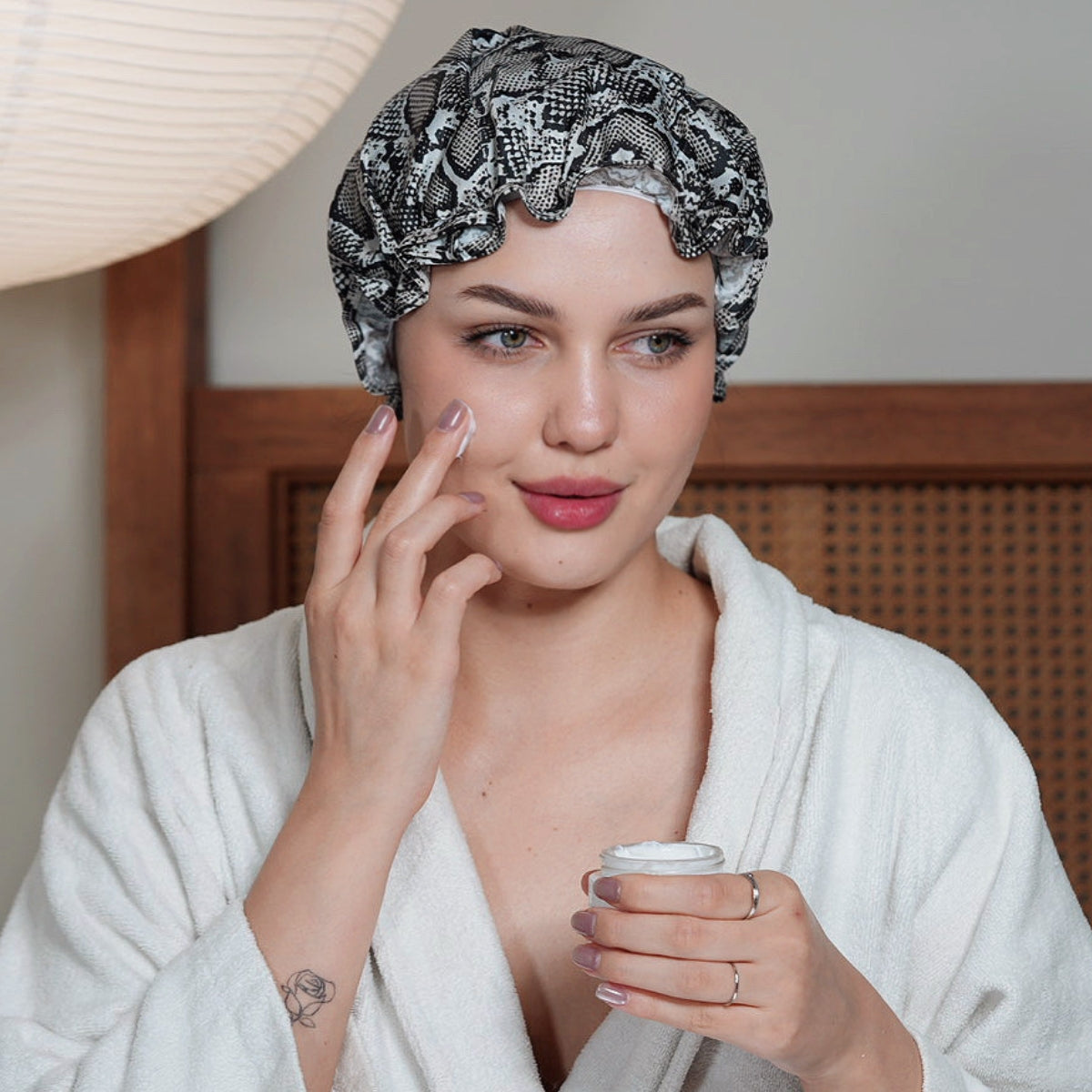 Shower Cap - Snake Print