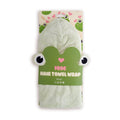 Novelty Hair Towel Wrap, Frog
