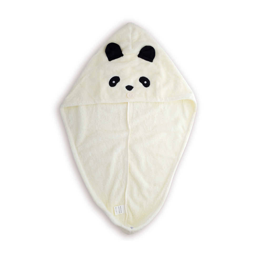 Novelty Hair Towel Wrap, Panda