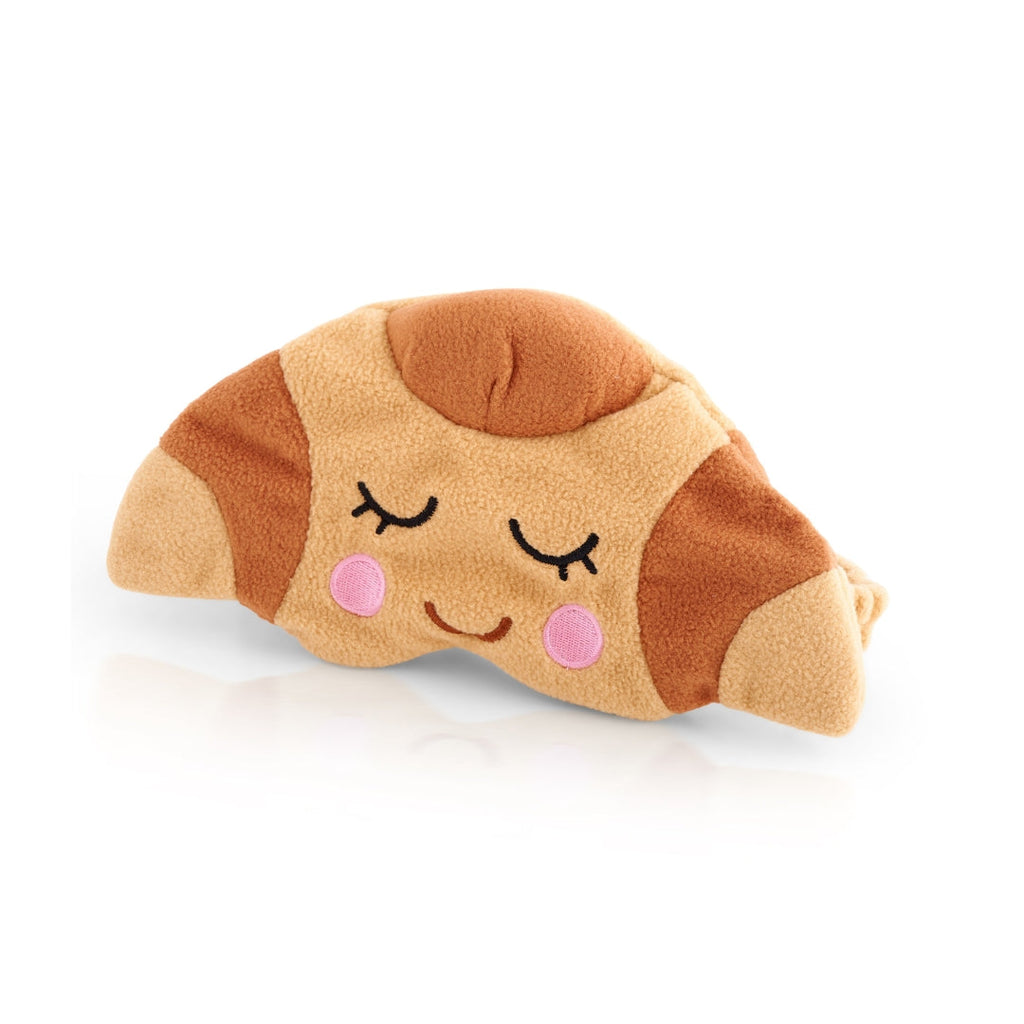 Novelty Plush Sleep Mask - Croissant