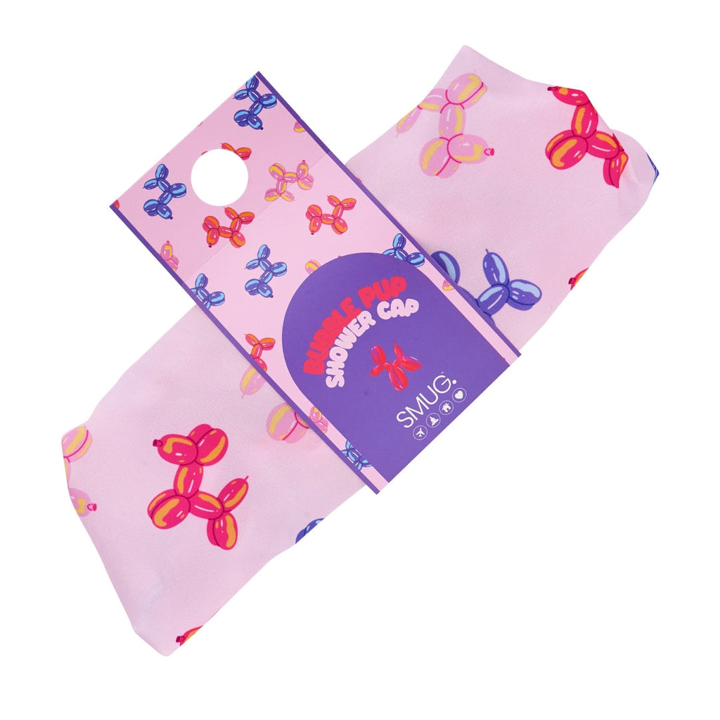 Shower Cap - Bubble Pup Print