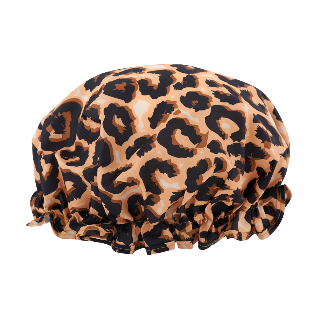 Shower Cap - Leopard Print