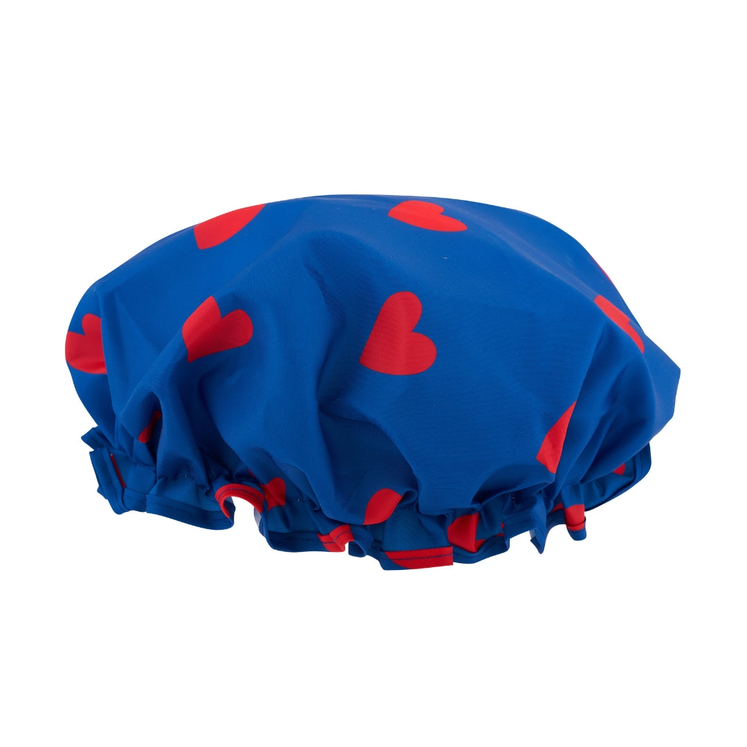 Shower Cap - Loveheart Print