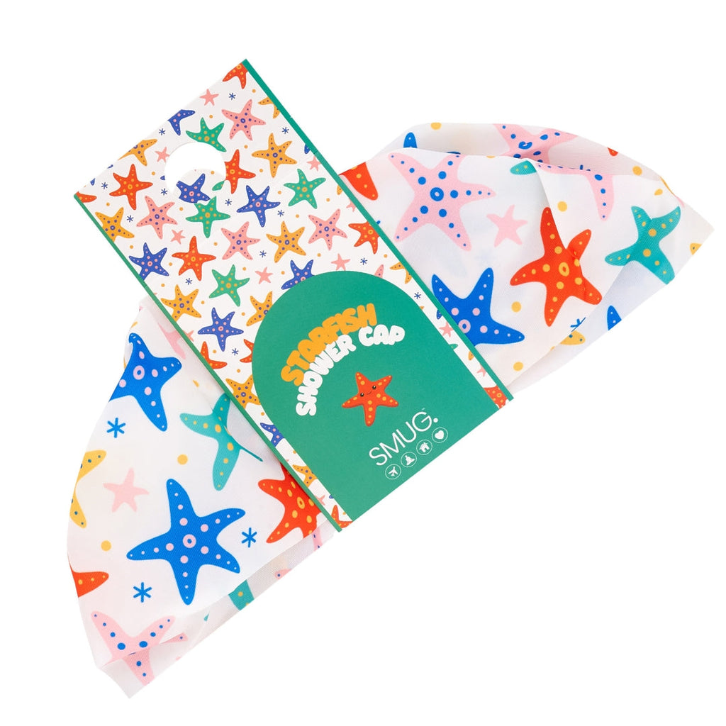 Shower Cap - Starfish Print
