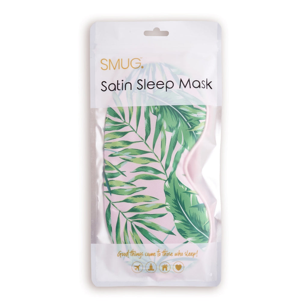 Satin Sleep Mask - Palm Print