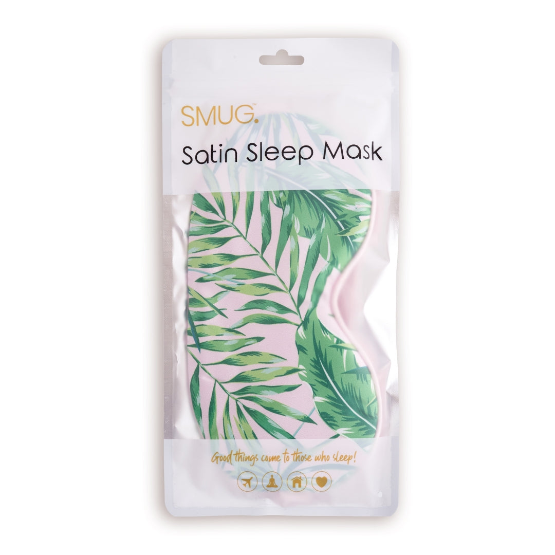 Satin Sleep Mask - Palm Print