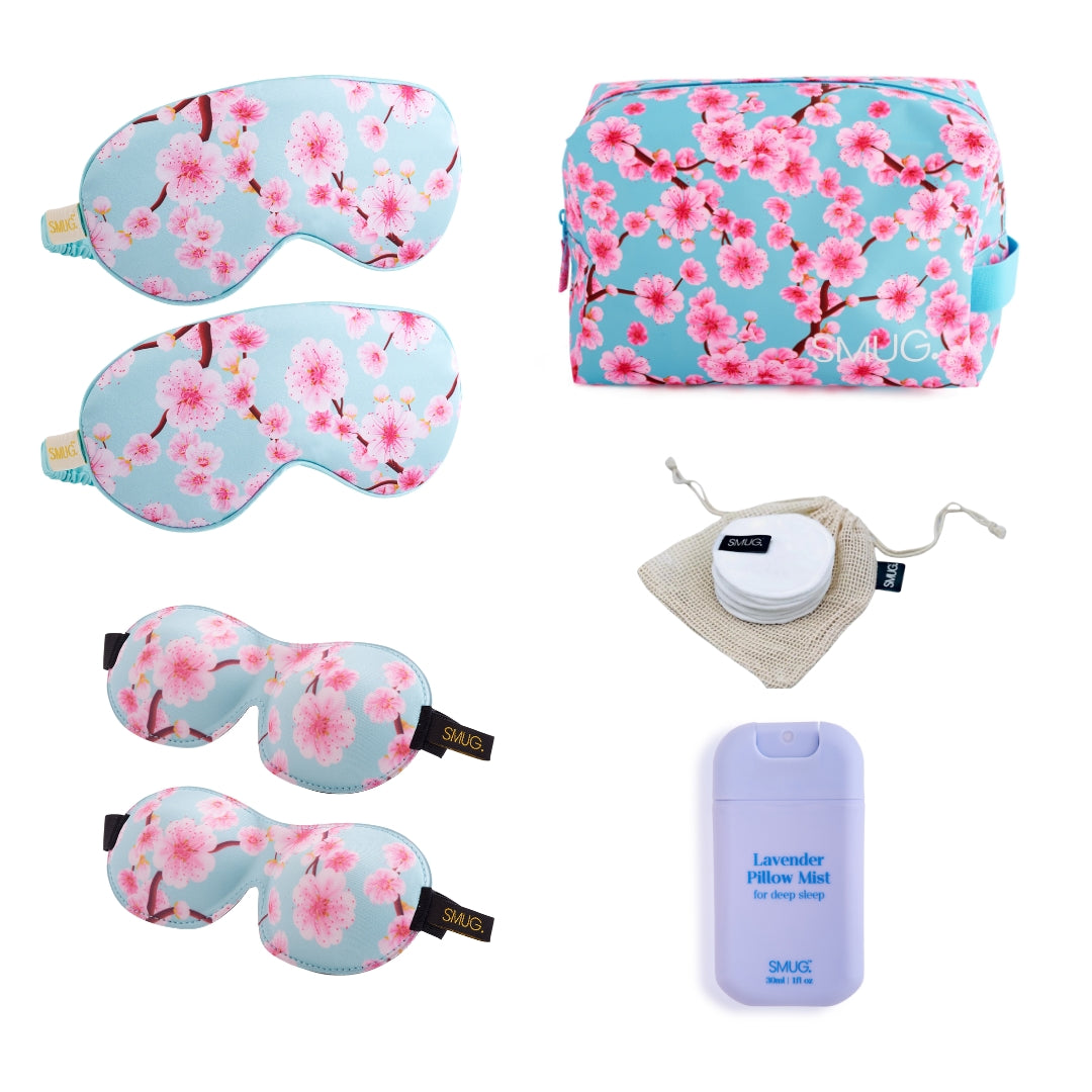 Sleepover Set, Cherry Blossom Print
