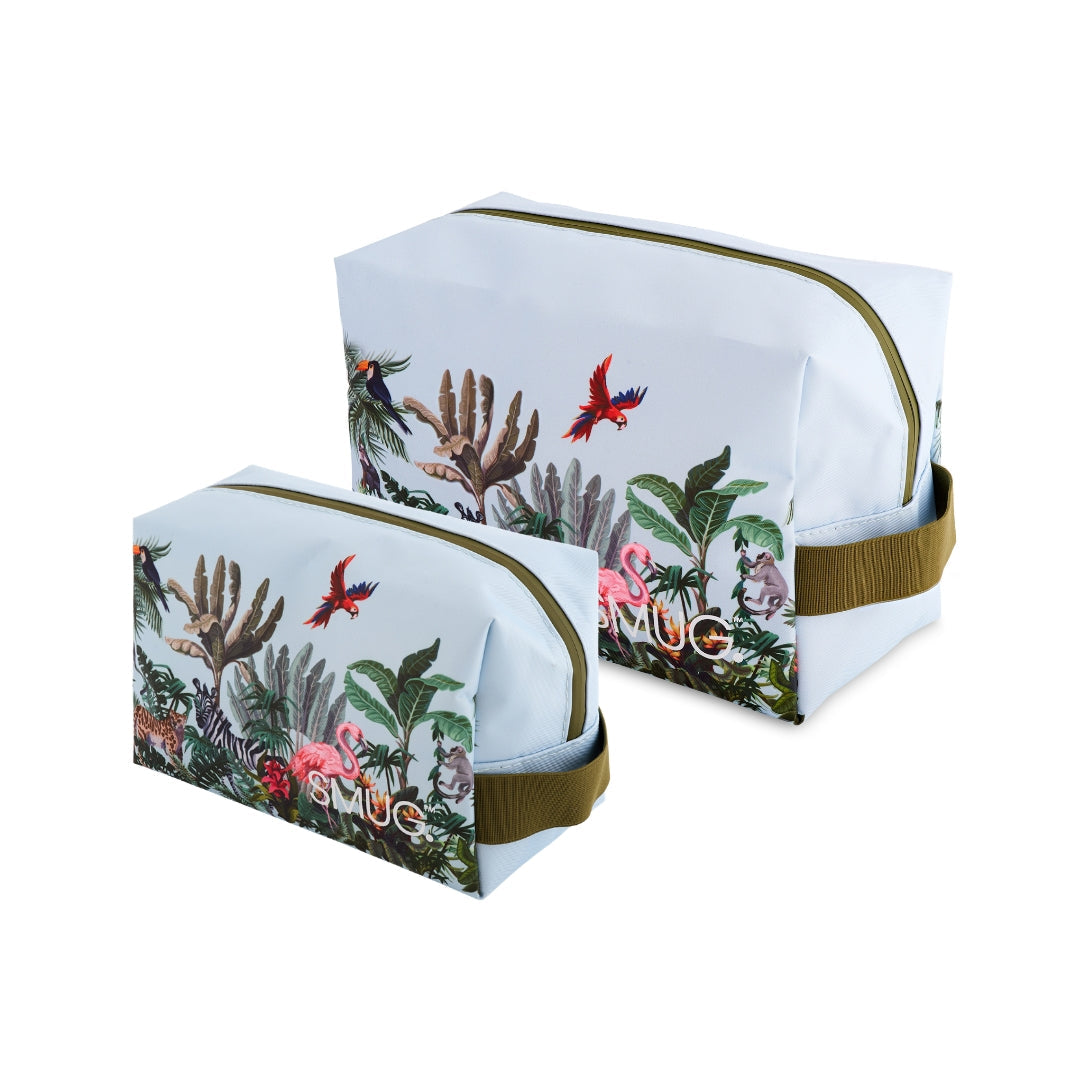 Toiletry and Wash Bag Set — Assorted Prints